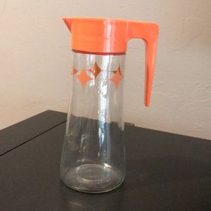Vintage Tang Glass pitcher